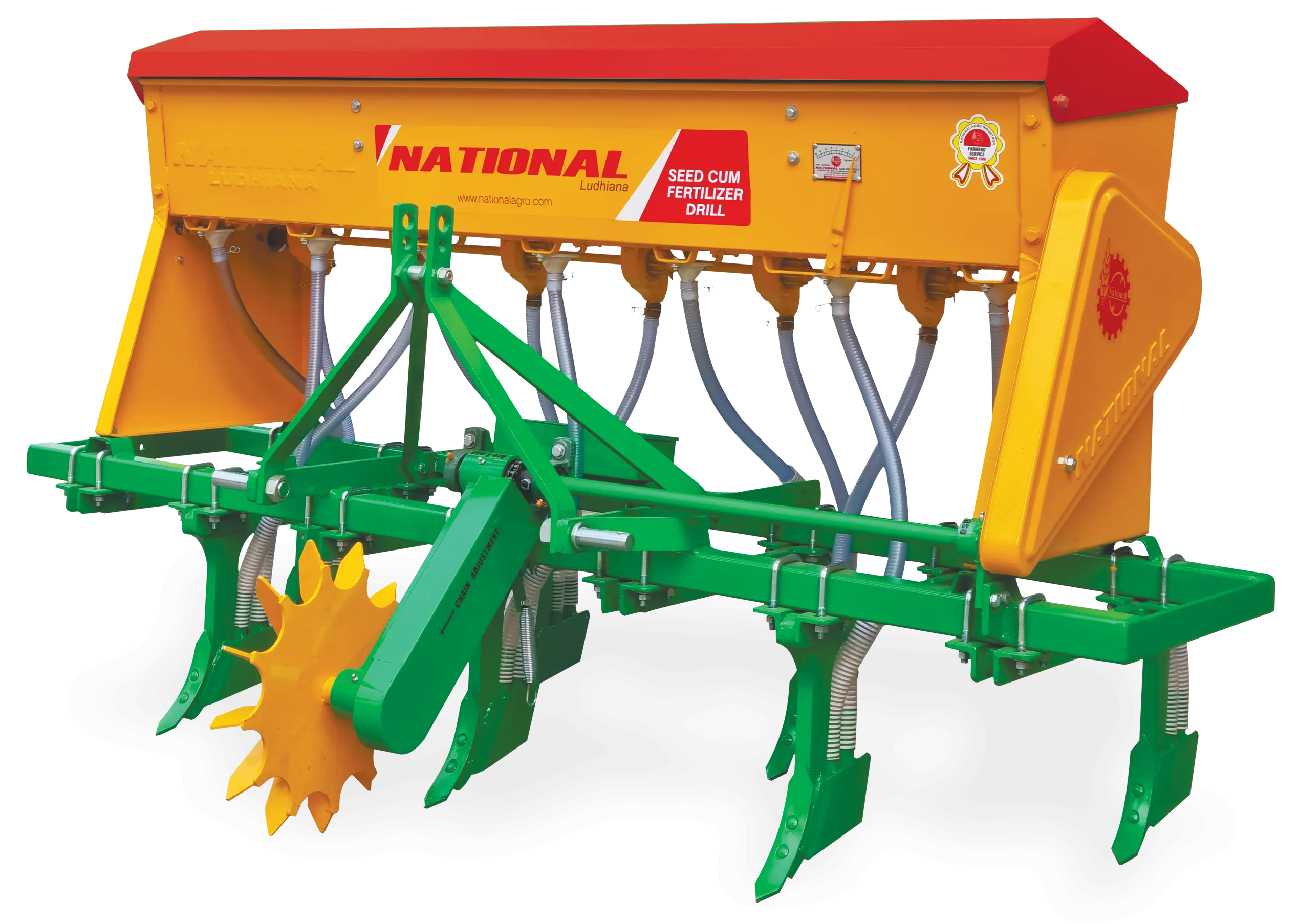 National Seed Cum Fertilizer Drill (Partition Box-KTK Model)